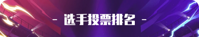 选手投票排名